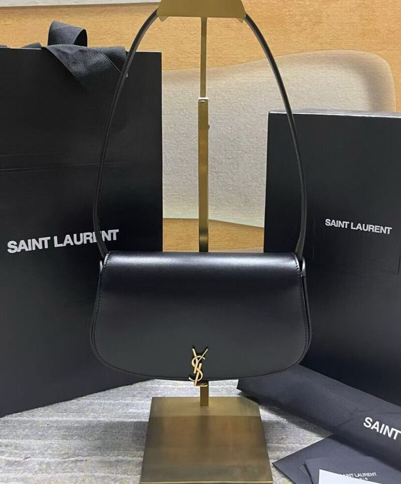 Saint Laurent Mini Voltaire In Box Saint Laurent Black